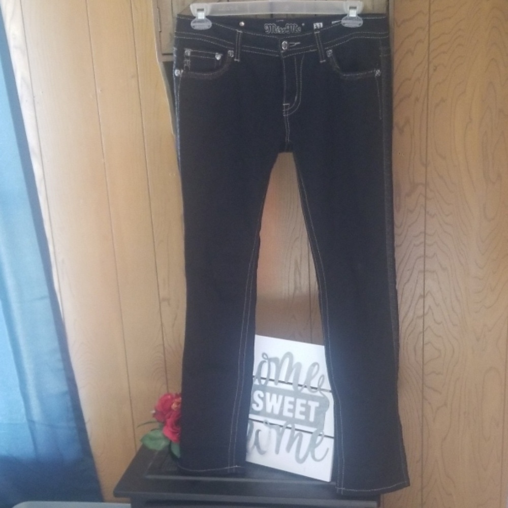 Miss Me size 31 black skinny jeans